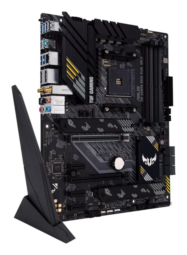 ASUS TUF GAMING B550-PLUS WIFI II AMD B550 Socket AM4 ATX - imagine 7