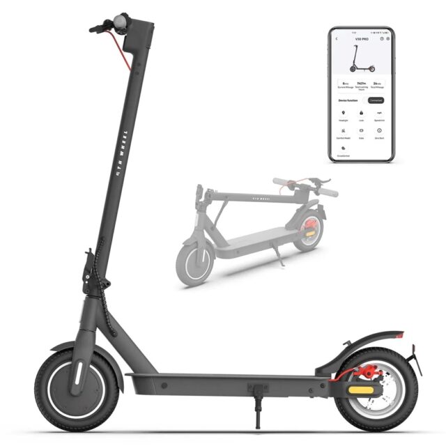 Invanti ES09 (V30 Pro) 350W electric scooter  30–35 km - imagine 3