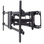 Manhattan TV & Monitor Mount  Wall  Full Motion  1 screen  Screen Sizes: 37-75   Black  VESA 200x200 to 800x400mm  Max 75kg  LFD  Tilt & Swivel with 3 Pivots  Lifetime Warranty