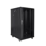LANBERG FREE STANDING 19  RACK CABINET 22U 600X800 BLACK