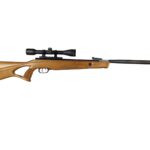 BEEMAN 10620 4.5mm air rifle 1-shot with 6x40 scope wood up to17J