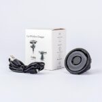 Uchwyt z ład. indukcyjnym 10W NANO GLUEF606 montowany na kratkę wentylacyjną - imagine 5