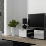 Cama TV stand SOHO 140 grey/white gloss