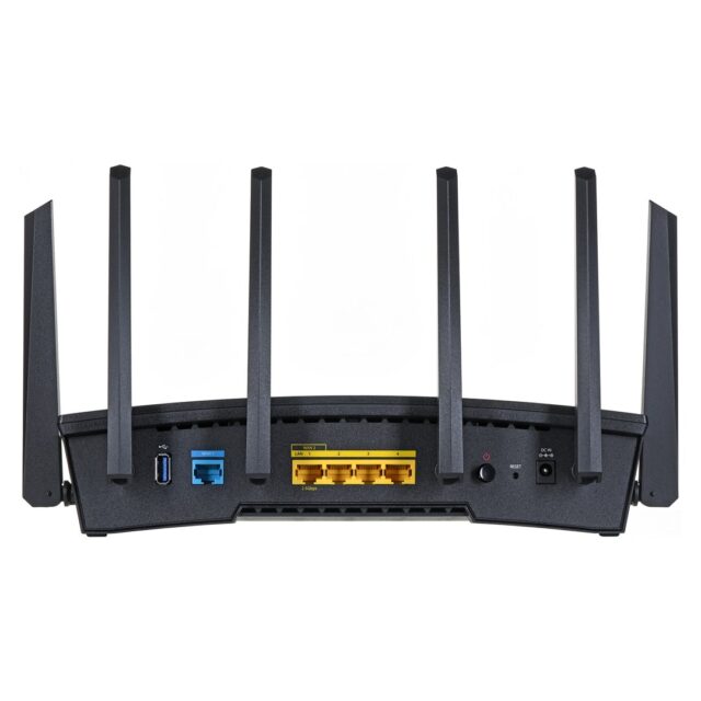 Synology RT6600ax Router WiFi6 1xWAN 3xGbE 1x2.5Gb wireless router Tri-band (2.4 GHz / 5 GHz / 5 GHz) Black - imagine 2
