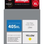Activejet AE-405YNX ink (replacement for Epson 405XL C13T05H44010; Supreme; 18ml; yellow)