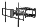 Gembird WM-120ST-01 TV mount/stand 3.05 m (120 ) Black - imagine 7