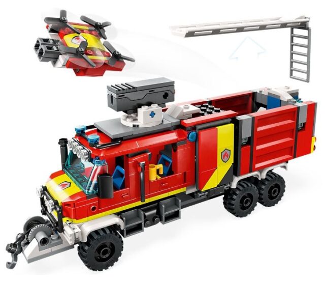 LEGO CITY 60374 FIRE COMMAND TRUCK - imagine 4
