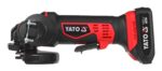 Yato YT-82826 angle grinder 125 mm 18 V Black  Red - imagine 2