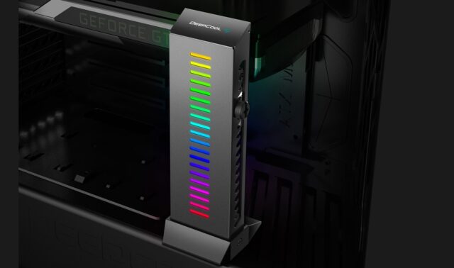 DeepCool GH-01 A-RGB Full Tower Graphic card holder - imagine 8