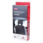Maclean MC-870 Universal Car Hanger For Headrest Seat Bracket Car Coat Hanger Black - imagine 8