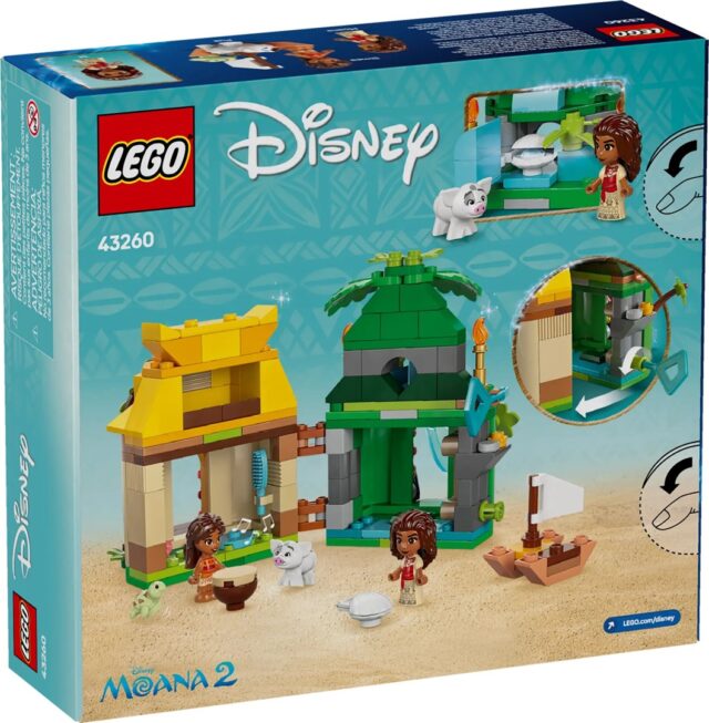 LEGO DISNEY 43260 Moana's Island Fun - imagine 2