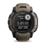 Garmin Instinct 2X Solar Tactical Edition 2.79 cm (1.1 ) MIP 50 mm Digital 176 x 176 pixels Touchscreen Green GPS (satellite) - imagine 10