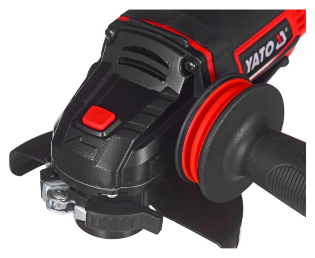 Yato YT-82826 angle grinder 125 mm 18 V Black  Red - imagine 4