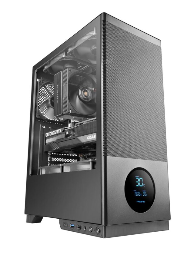 Tacens 2SAGITTA20 computer case Midi Tower Black - imagine 2