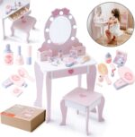 PROMIS Wooden dressing table with lighting - imagine 2