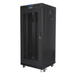 LANBERG STANDING RACK CABINET 19  27U 600X600 BLACK