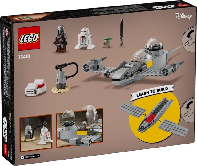 LEGO STAR WARS 75410 Mando and Grogu's N-1 Starfighter - imagine 2