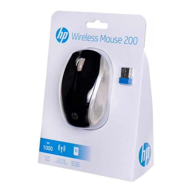 HP 200 mouse RF Wireless Optical 1000 DPI Ambidextrous - imagine 6
