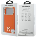 Case Karl Lagerfeld Karl Head Logo       MagSafe for iPhone 17 Pro orange - imagine 8