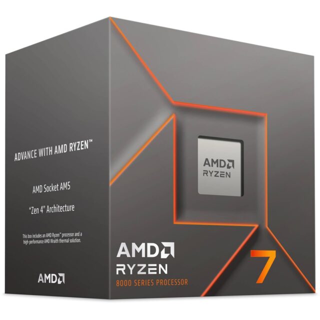 AMD Ryzen 7 8700F processor 4.1 GHz 16 MB L3 Box - imagine 2