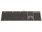 A4Tech KV-300H keyboard USB QWERTY Black  Grey - imagine 5