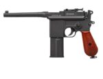 Air rifle pistol Ranger M712 BROOMHANDLE Full Auto Blowback K.4 5 BBS 19-shots KWC