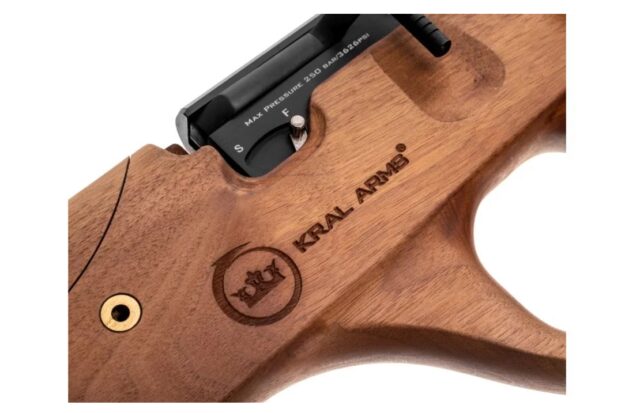 Air rifle Kral Puncher Knight Nemesis PCP Wood 4.5/ 5.5 mm EKP - imagine 8