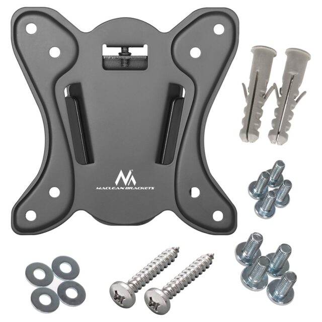 Maclean MC-715A TV Mount  TV Holder  Max VESA 100x100  13-27   25kg - imagine 6