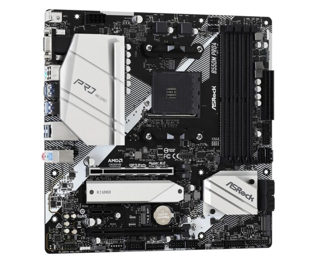 Asrock B550M Pro4 Socket AM4 micro ATX AMD  B550 - imagine 4