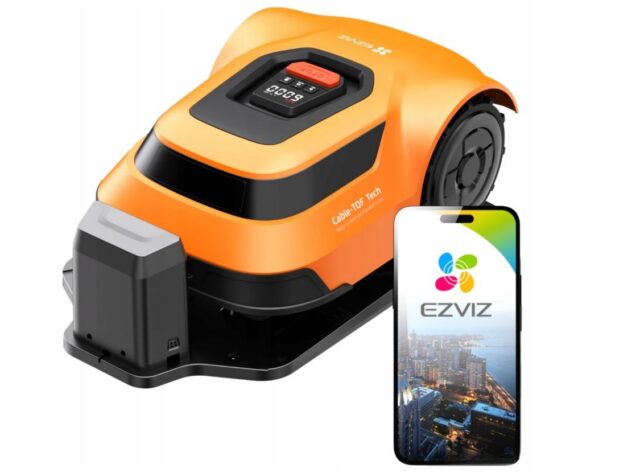 EZVIZ RM600 orange robotic lawn mower - imagine 15