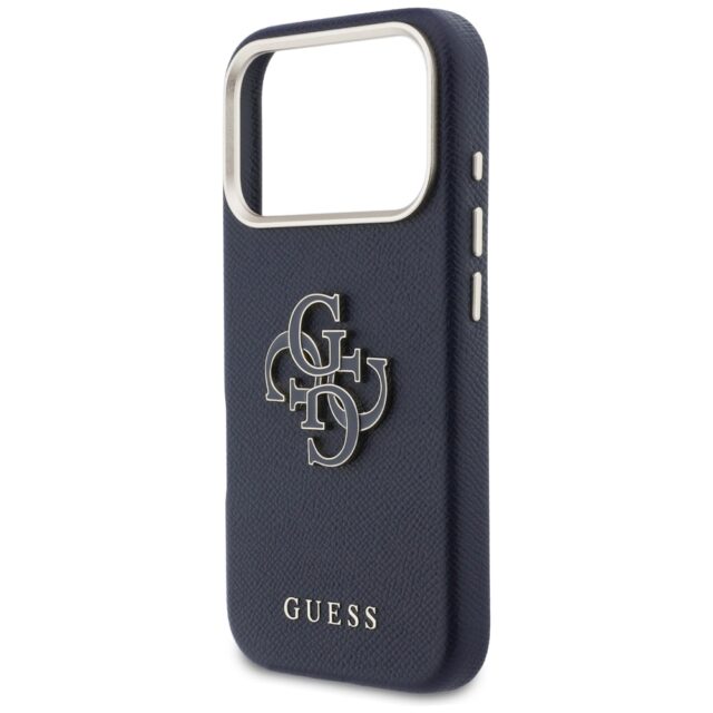 Case Guess FW Resin Logo for iPhone 17    Pro  blue - imagine 6
