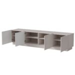 Cama LIVERTI TV cabinet 200x42x48 cashmere - imagine 2