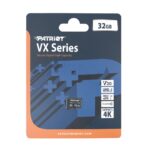 Memory card PATRIOT VX Series 32GB MicroSDXC V30 Class 10 UHS-I U3 4K UHD (PSF32GVX31MCH) - imagine 2