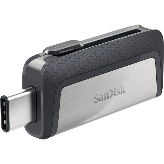 Sandisk Ultra Dual Drive USB Type-C USB flash drive 128 GB USB Type-A / USB Type-C 3.2 Gen 1 (3.1 Gen 1) Black Silver - imagine 10