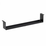 Maclean compact under-desk cable organizer  max load 5kg  black  MC-107 B - imagine 4