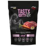 BIOFEED Tasty dog life Junior Mini Cielęcina 90% Saszetka 150g