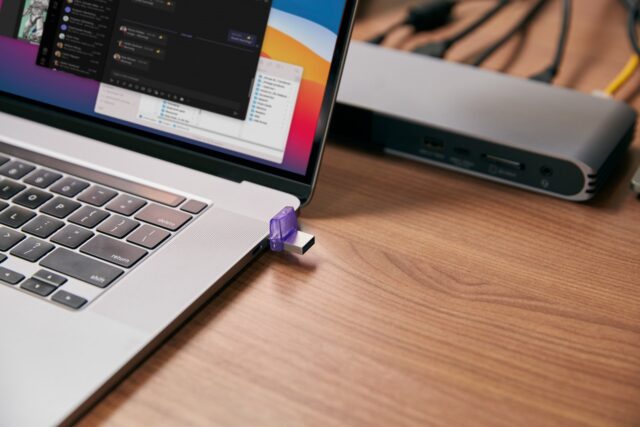 Kingston Technology DataTraveler microDuo 3C USB flash drive 64 GB USB Type-A / USB Type-C 3.2 Gen 1 (3.1 Gen 1) Purple  Stainless steel - imagine 10