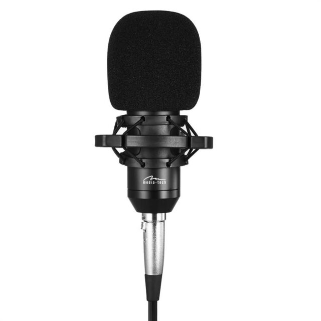 Microphone with accessories kit STUDIO AND STREAMING MICROPHONE MT397S - imagine 13