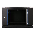 EXTRALINK LITE 6U 530X400 WALL-MOUNTED RACKMOUNT CABINET BLACK - imagine 2