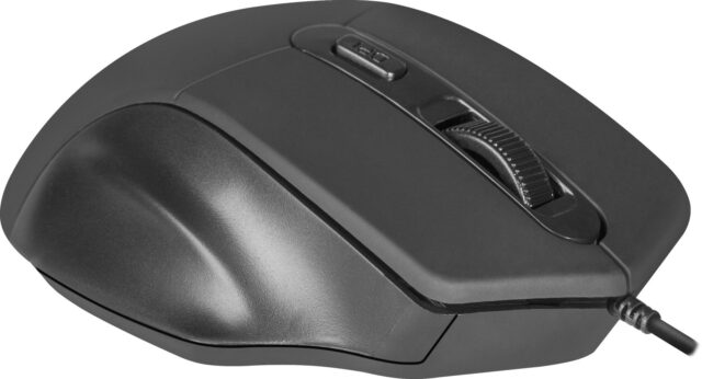 Defender DATUM MB-347 Optical Mouse Black 1600dpi 4P - imagine 3
