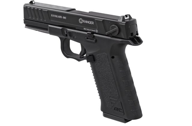 Air rifle pistol Ranger GL18 Full Auto Blowback Kal.4.5 BBS 18-shots KWC - imagine 5