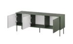 Cama RTV 3D TRESSE cabinet 150x40x55 matte green - imagine 2
