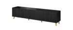 Cama RTV cabinet PAFOS 200x42x52 Black matt