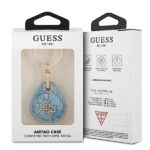 Guess GUATP4GM4PB AirTag case blue 4G Big Metal Logo - imagine 3