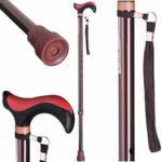 Laska inwalidzka  regulowana (miedziana) - imagine 7