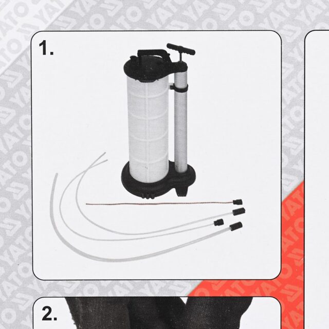 Yato YT-07087 vehicle repair/maintenance Hand oil change pump - imagine 8