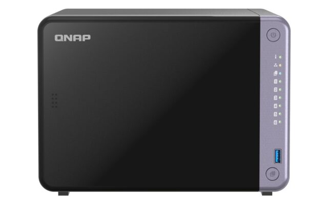 QNAP TS-632X-4G NAS/storage server Tower Ethernet LAN Black Alpine AL-524 - imagine 2