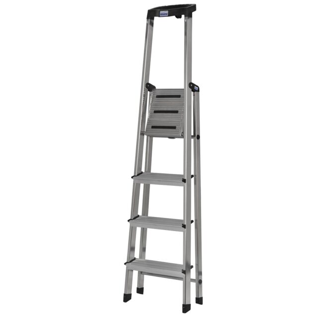 Freestanding ladder SAFETY 4 steps KRAUSE - imagine 3