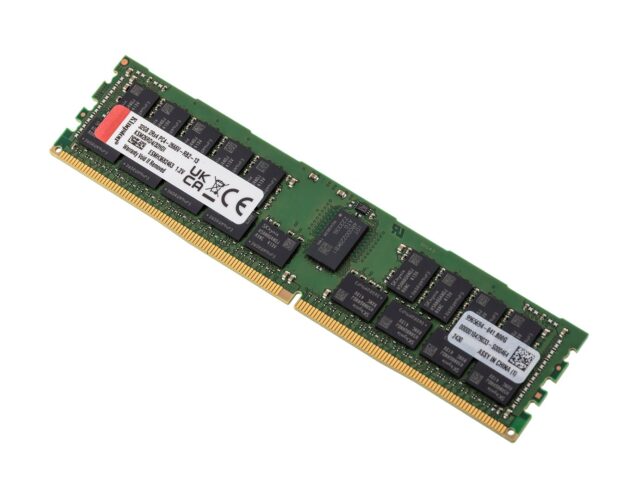 Kingston RDIMM 32GB DDR4 2Rx4 Hynix D IDT 2666MHz PC4-21300 KSM26RD4/32HDI - imagine 3