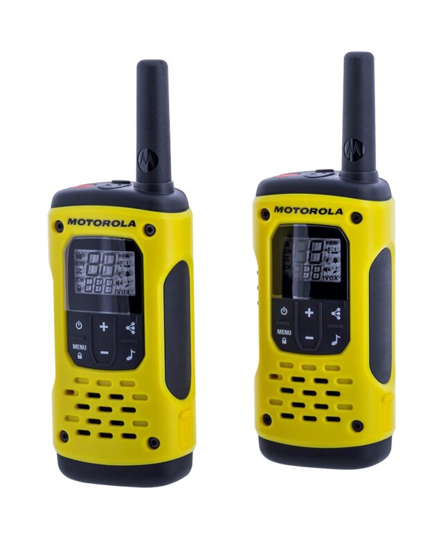 MOTOROLA RADIOTELEFON T92 H2O walkie-talkie 16 channels 2 pc(s) Black  yellow - imagine 8